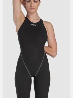 Arena Powerskin Black Swimsuit Racing 32